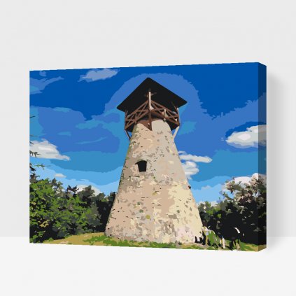 Dipingere con i numeri – Torre di Bobovec, Slovacchia