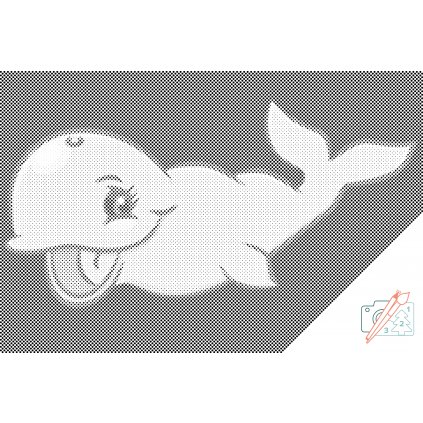 Puntinismo - Balena che ride