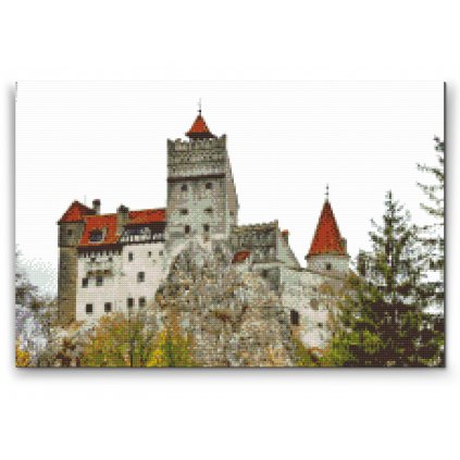 Pittura diamante - Castello di Bran, Romania