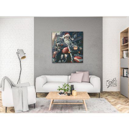BETESSIN 36pz Adesivi Pittura Diamante Natale Natalizia