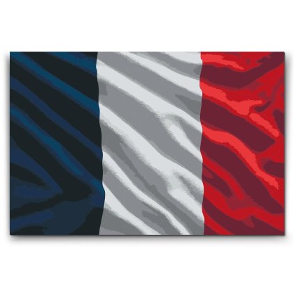 Dipingere_con_i_numeri_Bandiera_della_Francia_M2