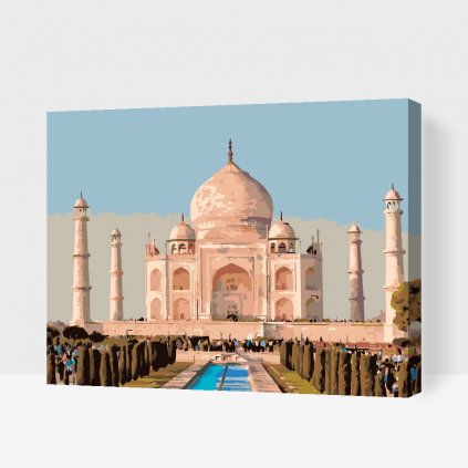 Dipingere con i numeri – Taj Mahal