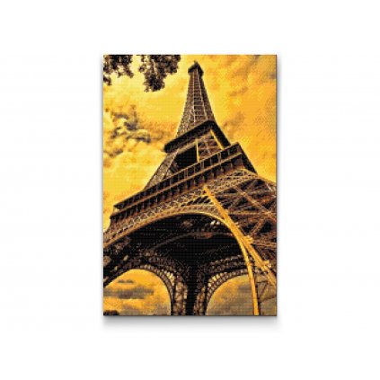 Pittura diamanti - Torre Eiffel 2