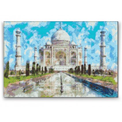 Pittura diamanti - Taj Mahal 2