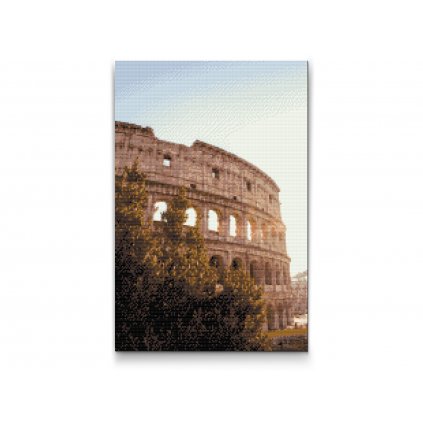 Pittura diamanti - Roma - Colosseo