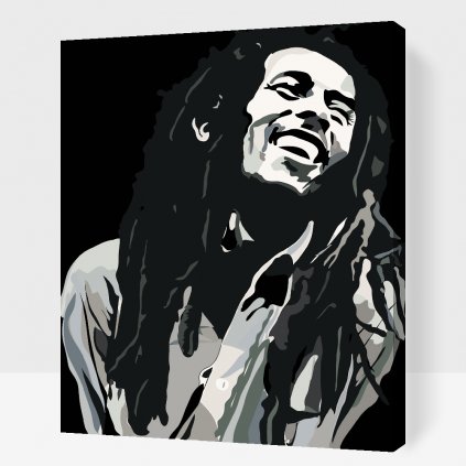 Dipingere con i numeri – Bob Marley