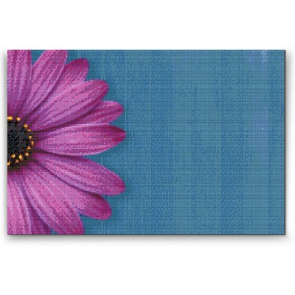 Pittura diamanti - Gerbera viola