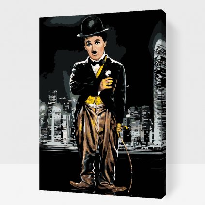 Dipingere con i numeri – Charlie Chaplin in città