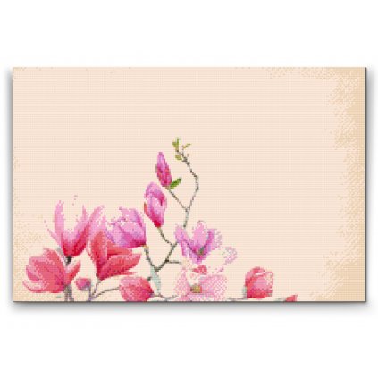 Pittura diamanti - Magnolia