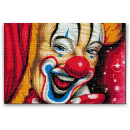 Pittura diamanti - Clown allegro