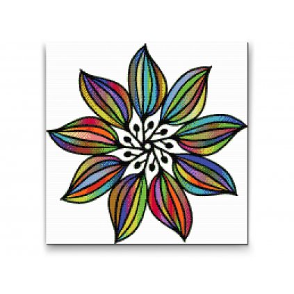 Pittura diamanti - Mandala8