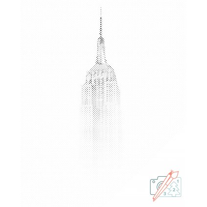 Puntinismo - Empire State Building