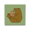 Pittura diamante - Mamma orso con il suo cucciolo