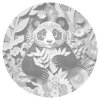 Puntinismo - Panda felice