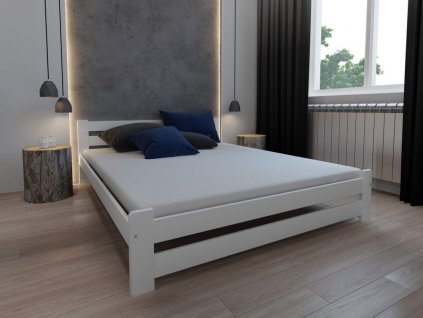 Manželská posteľ Adela biela 160x200 cm