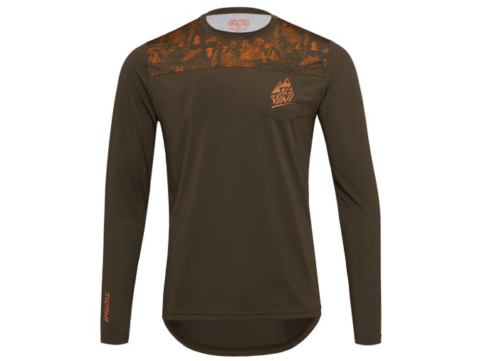 Enduro dres hnedy Ello