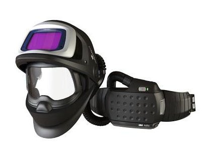 547700  Komplet svářečské kukly 3M Speedglas 9100 FX Air se vzduchovým kanálem, sklopným zorníkem + filtrační jednotka 3M ADFLO