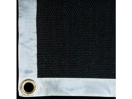 WB VE200300 BK  Svářečská deka ze skelných vláken s vermikulitem, 2 x 3 m, černá (750 st.C, krátkodobě 950 st.C)