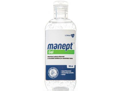 MANEPT Gel Alkoholový gelový desinfekční přípravek na ruce 100 ml