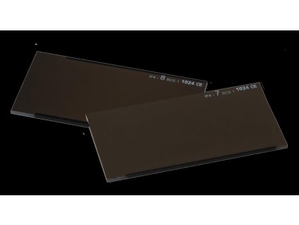 368  Náhradní sklo Infrazor 60x120 mm do drátěných štítů, stupeň 8