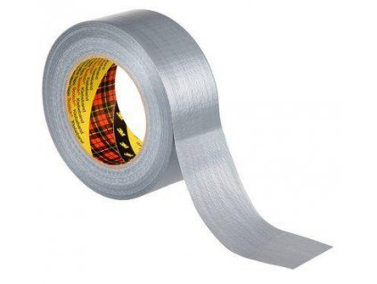 2903  Víceúčelová textilní páska, stříbrná, s polyetylenovým zátěrem