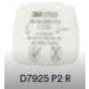 D7925  Filtr částicový P2 R pro polomasky 3M Secure Click řady HF-800, (cena za 1 ks, nutno koupit násobky 4 ks)