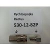 530-12-82P  Sestava dvoudílné rychlospojky (koncovky) 3M typu Rectus 25 včetně podložky, (1 sestava)