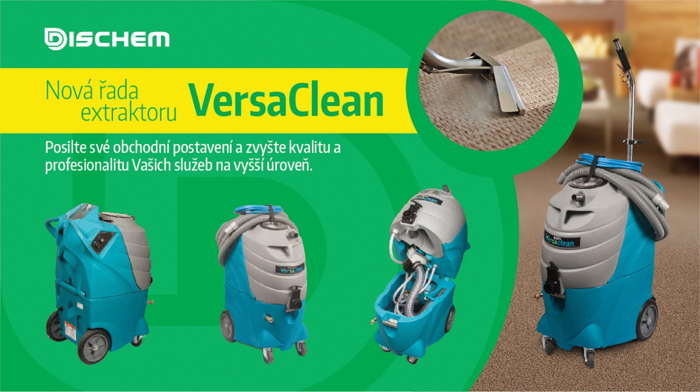 Nová řada extraktorů VersaClean