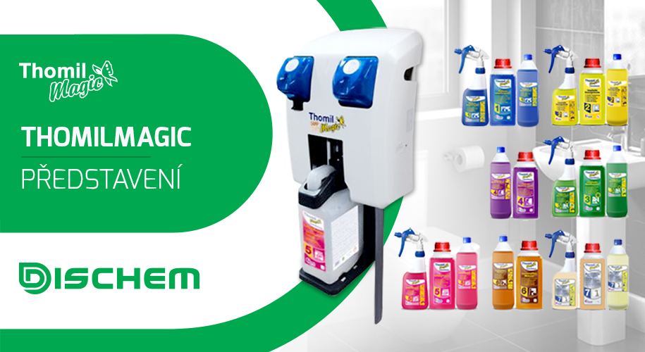 Řada vysoce koncentrovaných čisticích prostředků ThomilMagic