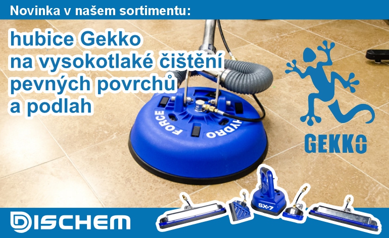 Hubice na tvrdé podlahy a povrchy HYDRO-FORCE GEKKO nově v nabídce