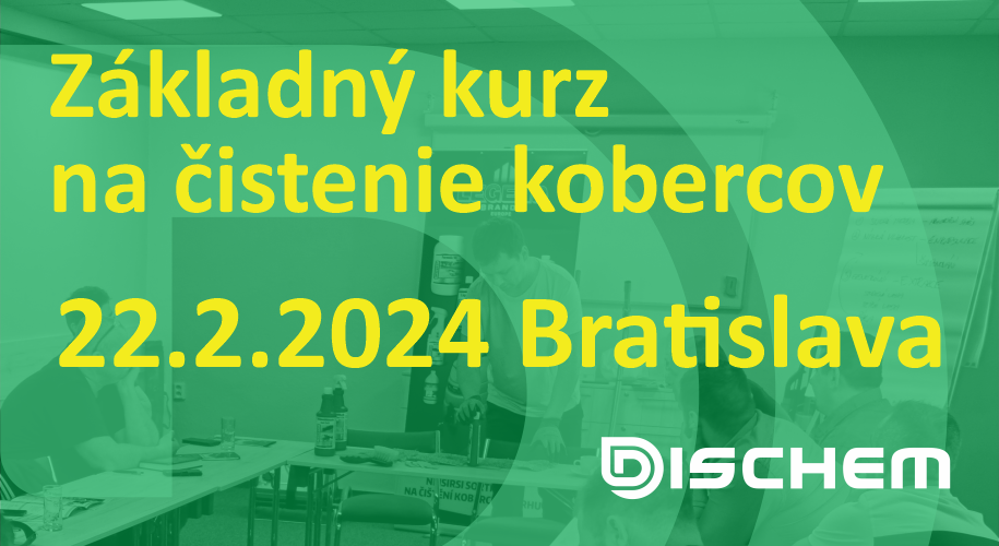 Základný kurz na čistenie kobercov v Bratislave