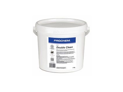 PROCHEM Double Clean 4 kg  Vysoko koncentrovaný čistiaci prášok na extrakčné čistenie silne znečistených kobercov