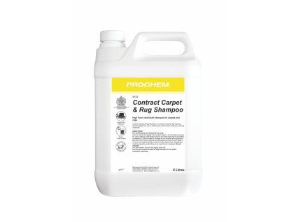 PROCHEM Contract Carpet & Rug Shampoo 5 l  Vysokopenivý šampón na rotačné čistenie kobercov suchou penou