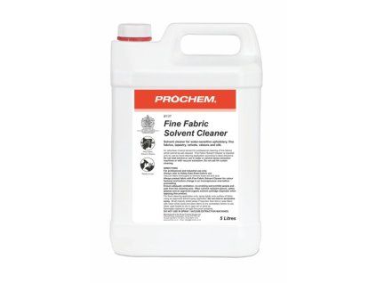 PROCHEM Fine Fabric Solvent Cleaner 5 l  Rozpúšťadlový čistiaci prostriedok na citlivé čalúnenie