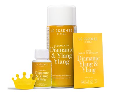 Diamante a Ylang Ylang korunka parfem sprej karta produktova foto
