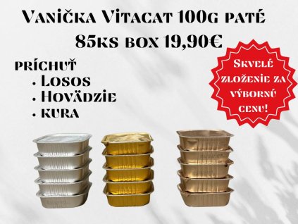 VitaCat vanička paté 85ks
