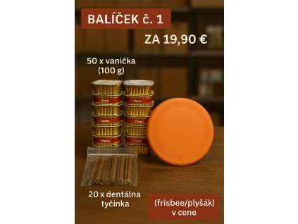 Akciový balík pre psa MINI