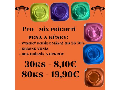 Ufo ragú s penou - divočina s hovädzím - VYSOKÝ PODIEL mäsa