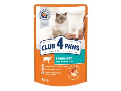 Club for paws mačka - sterilised