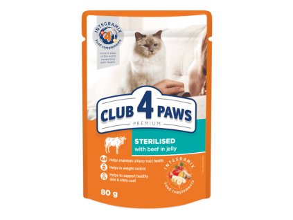 Club for paws - sterilised