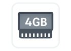 S pamětí RAM 4 GB