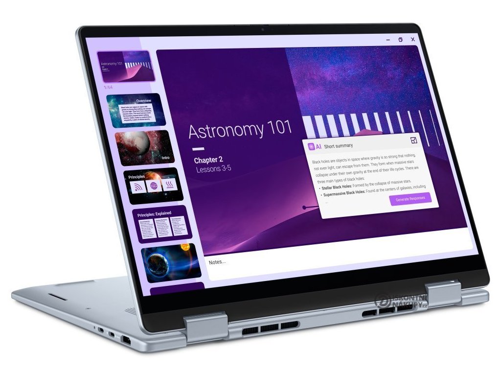 DELL 14 Plus 2v1 Touch/ Core Ultra 7 256V/ 16GB/ 1TB SSD/ 14" FHD+ dotyk/ W11H/ modrý/ 2Y Basic on-site DB04250_LNL_201_HOM