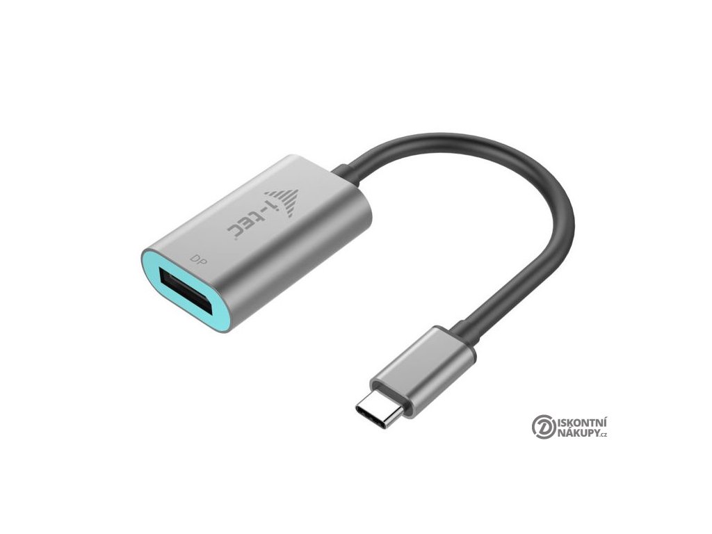 i-tec USB 3.1 Type C Metal adaptér 60Hz/ 1x Display Port C31METALDP60HZ