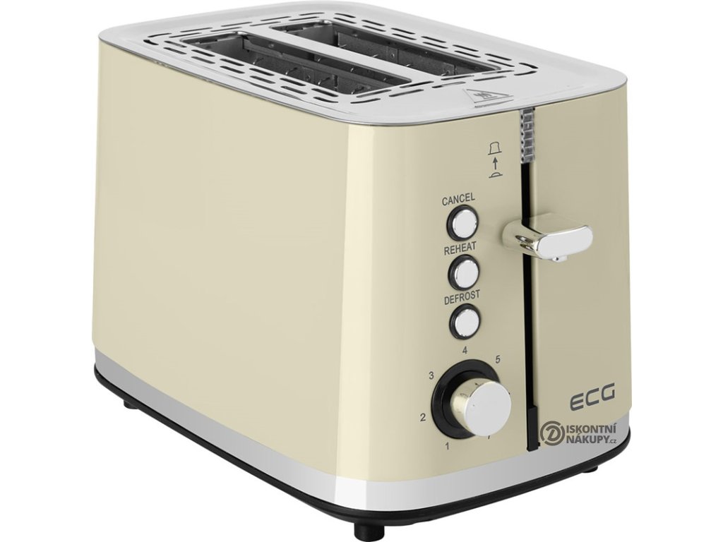 Topinkovač ECG ST 2766 Vintage Vanilla  ..Nové zboží