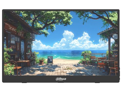 DAHUA 16" LED PM16-F201PD/ IPS panel/ 1920x1080 (FHD)/ 1200:1/ 10ms/ 200 cd/m2/ HDMI/ 2xUSB-C/ VESA 75x75/ černý PM16-F201PD