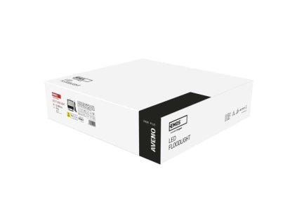LED reflektor AVENO 200W, černý, neutrální bílá