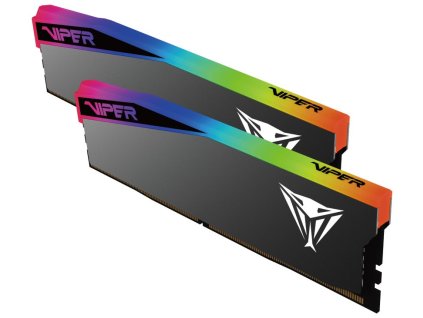 PATRIOT VIPER RGB Elite 5 Ultra 96GB DDR5 6000MT/s / DIMM / CL40 / XMP 3.0 / 1,4V / Kit 2x 48GB VEUR596G6028K