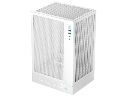 DEEPCOOL skříň CH170 Plus / vertikální microATX / 2xUSB 3.0 / USB-C / bílá R-CH170-WHNGM0-G