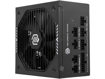 MSI zdroj MAG A650GLS PCIE5/ 650W/ ATX3.1/ akt. PFC/ 7 let celk. záruka/ 135mm fan/ modulární kabeláž/ 80PLUS Gold 306-7ZPHY11-HD8