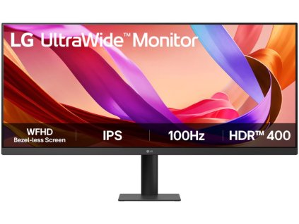 LG monitor 34U511A-B 34"/ 2560x1080/ 5ms/ IPS/ 400cd/m2/ 100Hz/ HDMI/ DP/ 21:9/ HDR/ 1000:1/ sRGB 99%/ ReaderMode 34U511A-B.AEU
